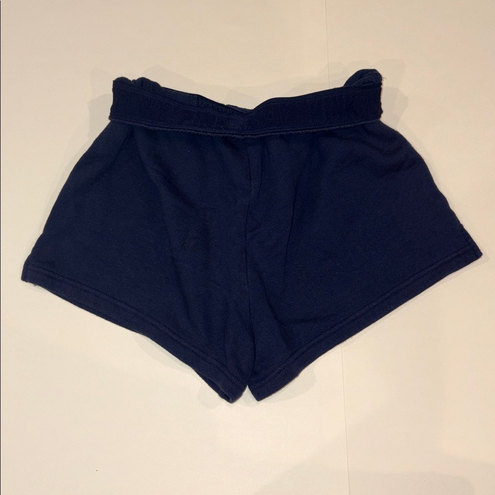 PINK Victoria's Secret Dark Blue Athletic Shorts